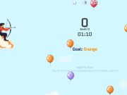Игра Предизвик со балон стрелец  онлајн