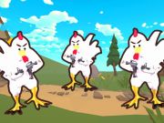 Игра Кокошка стрелец io  онлајн