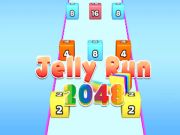 Игра Желе трчање 2048 година  онлајн