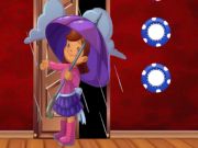 Игра Избега девојка од дождлив ден  онлајн