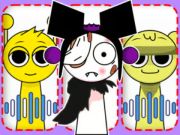 Игра Детски квиз: Погоди Sprunki Voice  онлајн