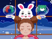 Игра Лево или десно - Божиќен фустан  онлајн