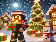 Игра Божиќна сложувалка на Minecraft  онлајн