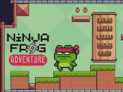 Игра Авантура со нинџа жаби  онлајн