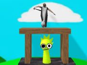 Игра Sprunki x Баба Неверојатна онлајн