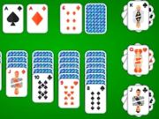 Игра Klondike Solitaire 4 костуми  онлајн