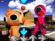 Игра Танцова игра со лигњи Sprunki онлајн Игра Танцова игра со лигњи Sprunki онлајн