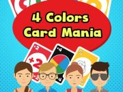 Игра Манија со карти со 4 бои  онлајн