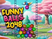 Игра Смешни топки 2048 година  онлајн