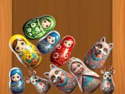 Игра Спојување на Матрешки  онлајн