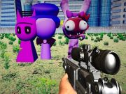 Игра Sprunki Sniper Squid Game онлајн