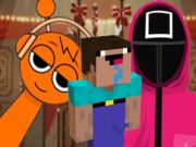 Игра Nextbots на Minecraft Scid Game Sprunki  онлајн