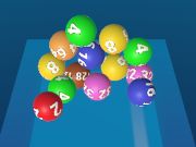 Игра Спојте ги топчињата 2048: Билијард!  онлајн