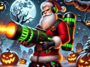 Игра Санта против чудовишта  онлајн