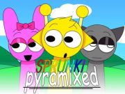Игра Sprunki Pyramixed онлајн