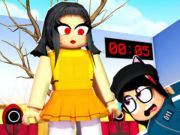 Игра Сложувалка на сложувалка: Игра со лигњи против Роблокс  онлајн