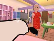 Игра Мачка и баба: Бегство  онлајн