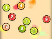 Игра Спој со топки стрелец 2048 Поврзи се овошје  онлајн