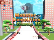 Игра Monster Monsteriation Giants 3D  онлајн