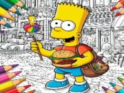 Игра Назад на училишна книга за боење на Симпсонови онлајн Игра Назад на училишна книга за боење на Симпсонови онлајн