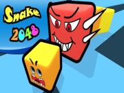 Игра Змија 2048 година  онлајн