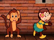 Игра Разигран мајмун бегство  онлајн
