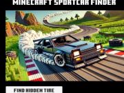 Игра Пронаоѓач на Minecraft Sportcar  онлајн