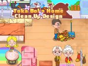 Игра Дизајн за чистење на домот Тока Бока  онлајн