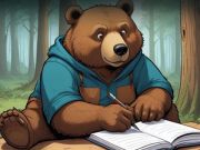 Игра Смарт писател Мечка Спасување  онлајн
