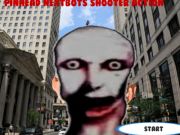 Игра Акција со стрелачи на Pinhead Nextbots  онлајн