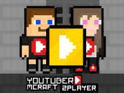 Игра YouTuber Minecraft 2 Player  онлајн