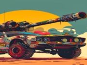 Игра Драка автомобил трча  онлајн