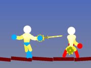 Игра Ragdoll Hit Stickman  онлајн