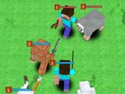 Игра Minecraft: Создадете чудовиште и борба!  онлајн