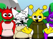 Игра Sprunki го привлекува човечкото ново  онлајн