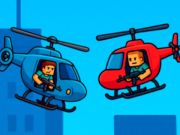 Игра Хеликоптер битка Стив 2 играч  онлајн