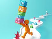 Игра Cube Stack 2048  онлајн