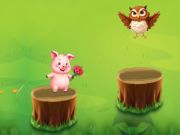 Игра Шумска паника Piggys  онлајн