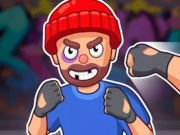 Игра Тепачка Човек тупаница на бес  онлајн