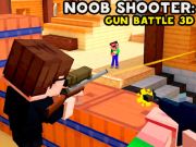 Игра НООБ стрелец: Битка со пиштол 3Д  онлајн