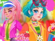 Игра Girly необичен изглед  онлајн