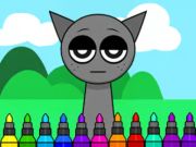 Игра Книга за боење: Sprunki Неверојатни сиви  онлајн