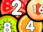 Игра Спој со топки стрелец 2048 Поврзи се овошје  онлајн