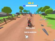 Игра Мото напад со велосипед трки  онлајн