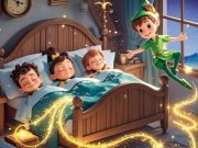 Игра Најдете ги разликите: Питер Пан  онлајн