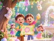 Игра Пронајдете ги разликите: Велигденски лов на јајца  онлајн