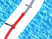 Игра Цветната патека 3Д линија: Нацртајте игра со глава и фрлете онлајн