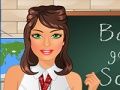 Игра Барби оди на училишно преуредување  онлајн