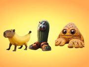 Игра Италијански животни со гласовно дејствување онлајн