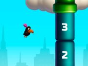 Игра Летање Скебоб: Математичка птица онлајн